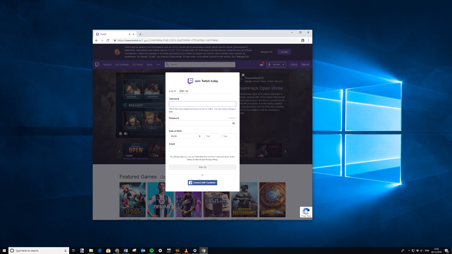 Twitch для windows