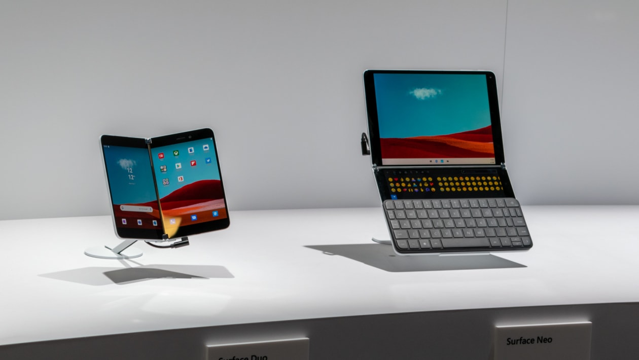 Single screen. Surface Neo. Microsoft surface Neo.