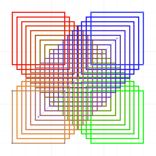 Создай повтори. How to create pattern.